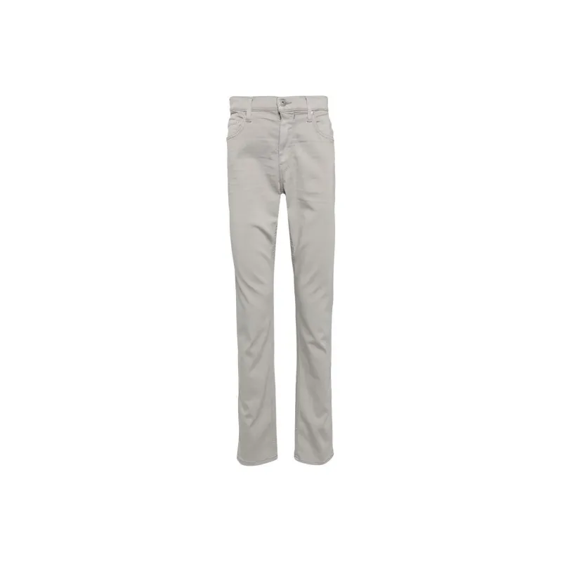 PAIGE Lennox Logo-patch Tapered Jeans-0