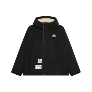 Aape Logo Hooded Windbreaker Jacket