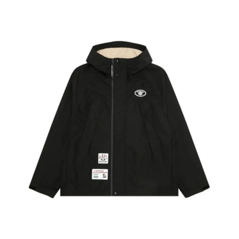 Aape Logo Hooded Windbreaker Jacket-0
