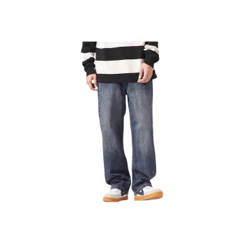 KVIV Jeans Men Vintage Blue 