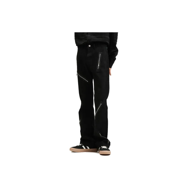Voguo Relay Jeans Unisex Black-0