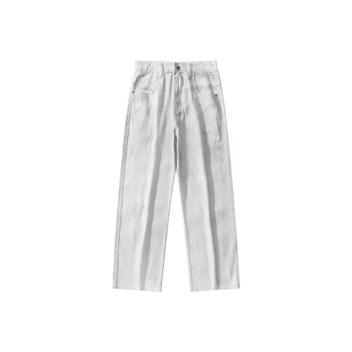 YINLEI Jeans Men White