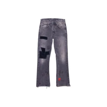 ENFANTS RICHES DEPRIMES Patchwork Flare Jeans
