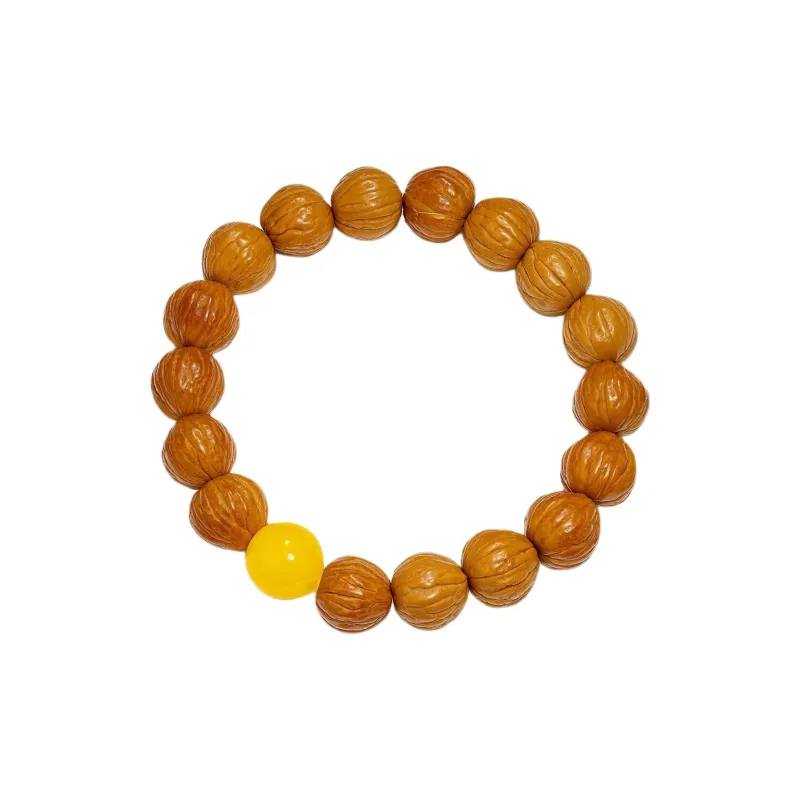 Xifeng Building Monkey Head Walnut Bracelets Unisex-3
