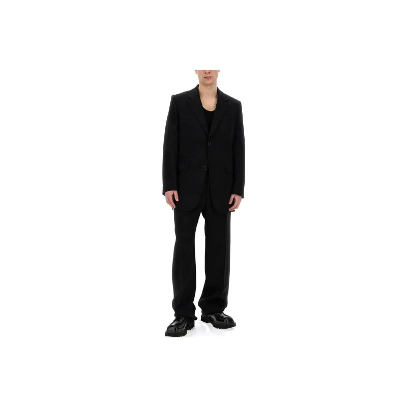 AMIPARIS Single Breasted Oversized Jacket-0