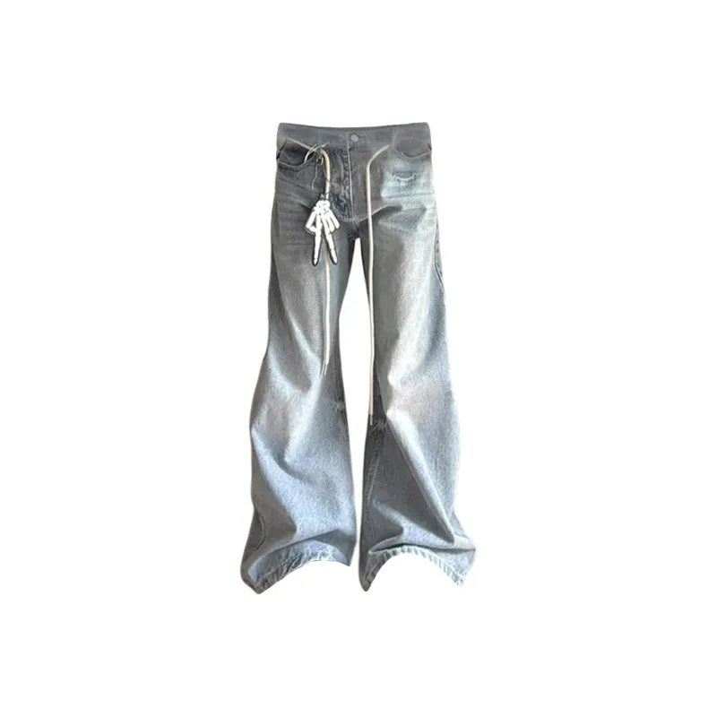 RASHOMONG Jeans Unisex Blue-0