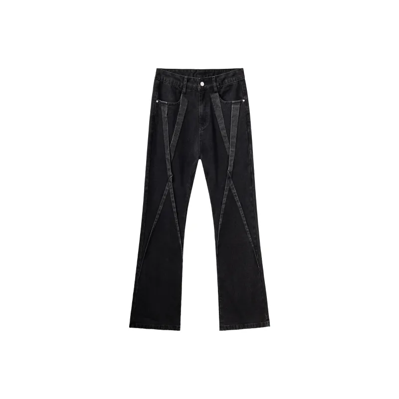 XINYINSU Jeans Unisex Dark Gray-6