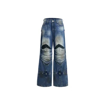 ARGUE Jeans Unisex Bougainvillea Blue Jacket