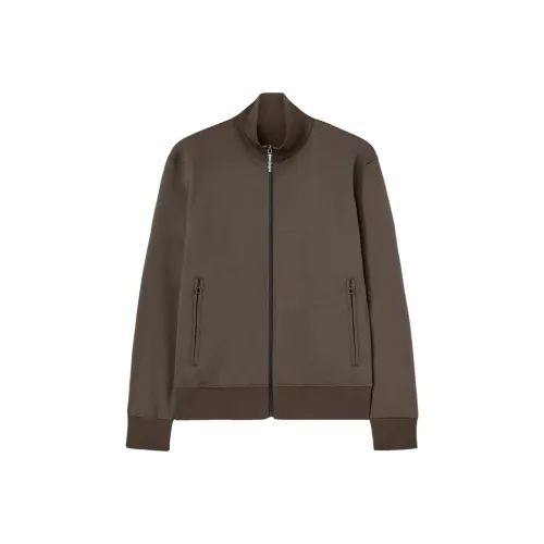 PALM ANGELS Curved Logo Printed Track Jacket