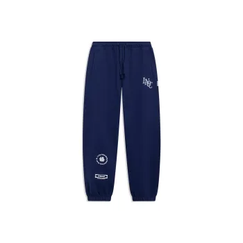 LiNing Knitted Sweatpants Unisex Dark Ship Blue