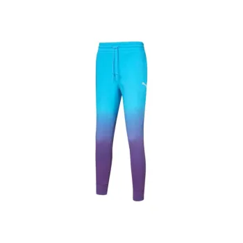 PUMA Basketball Collection Knitted Sports Pants Men's Blue