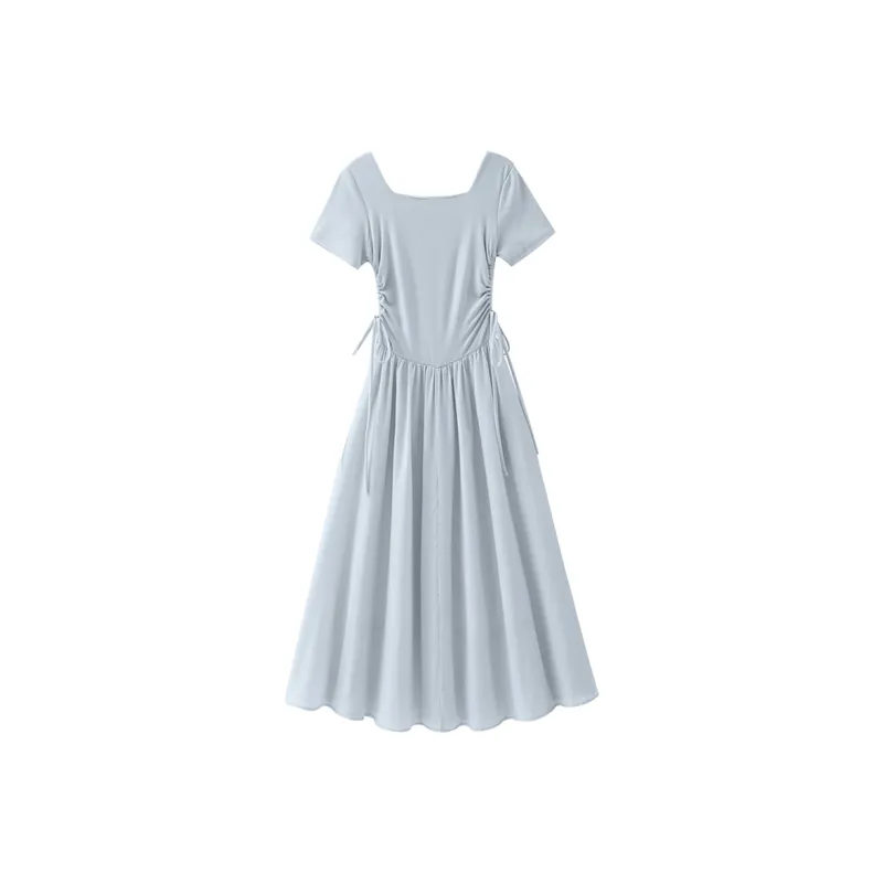 Peaches Peaches Short Sleeved Dress Women's-1