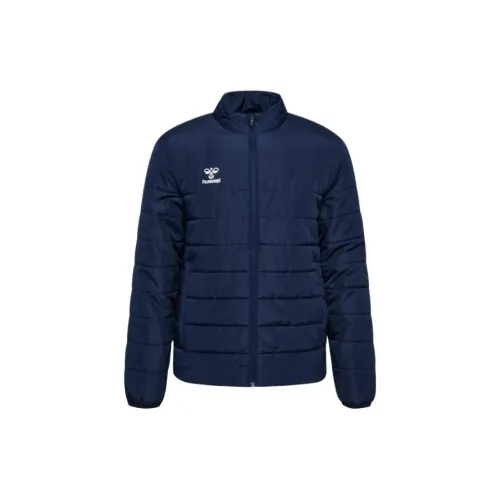 Hummel HMLESSENTIAL SHORT BENCH JKT Jackets Coats Men's Blue