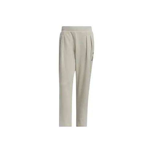 Adidas Wuji Series Wuji Heavy French Terry Pants Knitted Sports Pants Men's Sesame Earth