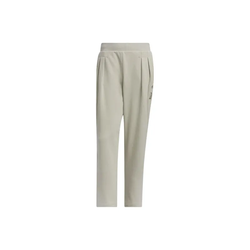 Adidas Wuji Series Wuji Heavy French Terry Pants Knitted Sports Pants Men's Sesame Earth-0