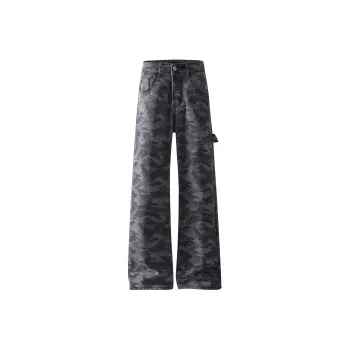 MIIOW Trend Party Series Jeans Unisex Camouflage