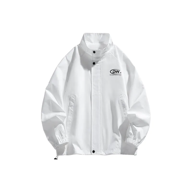 D&W Jackets Unisex White-0