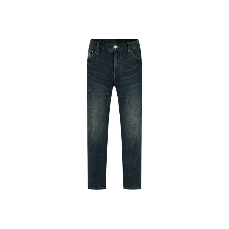 C'N'C Rhythm Party Series Jeans Men's Denim Blue-0