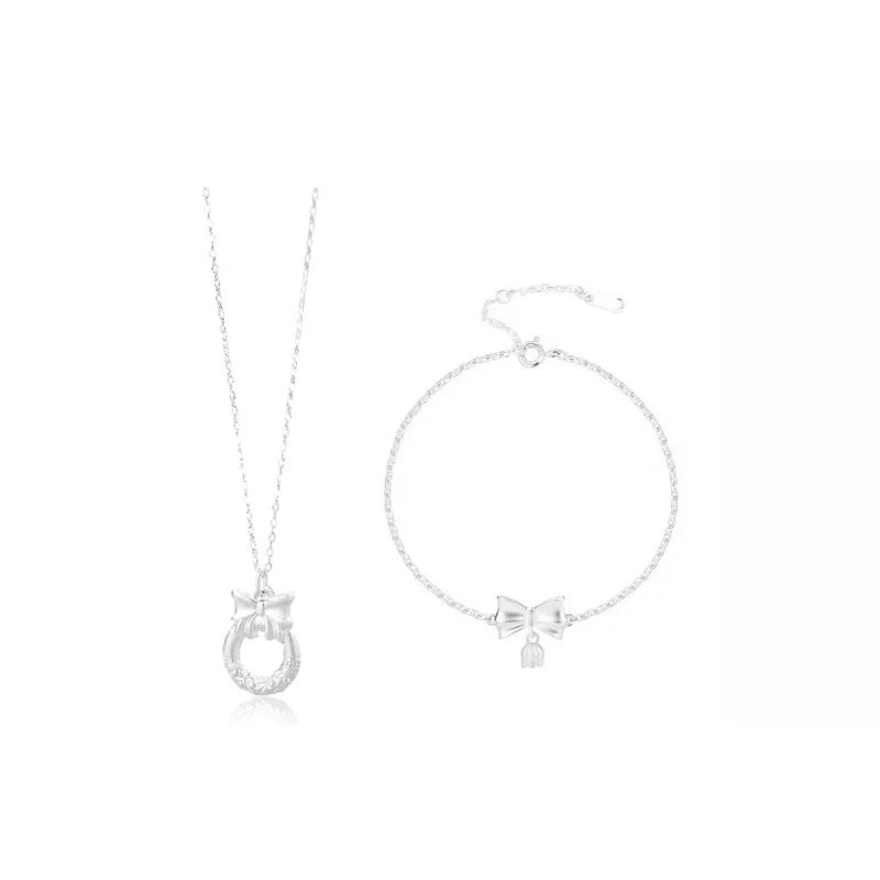 CHINA GOLD 999 Fine Silver Necklaces Women's-4
