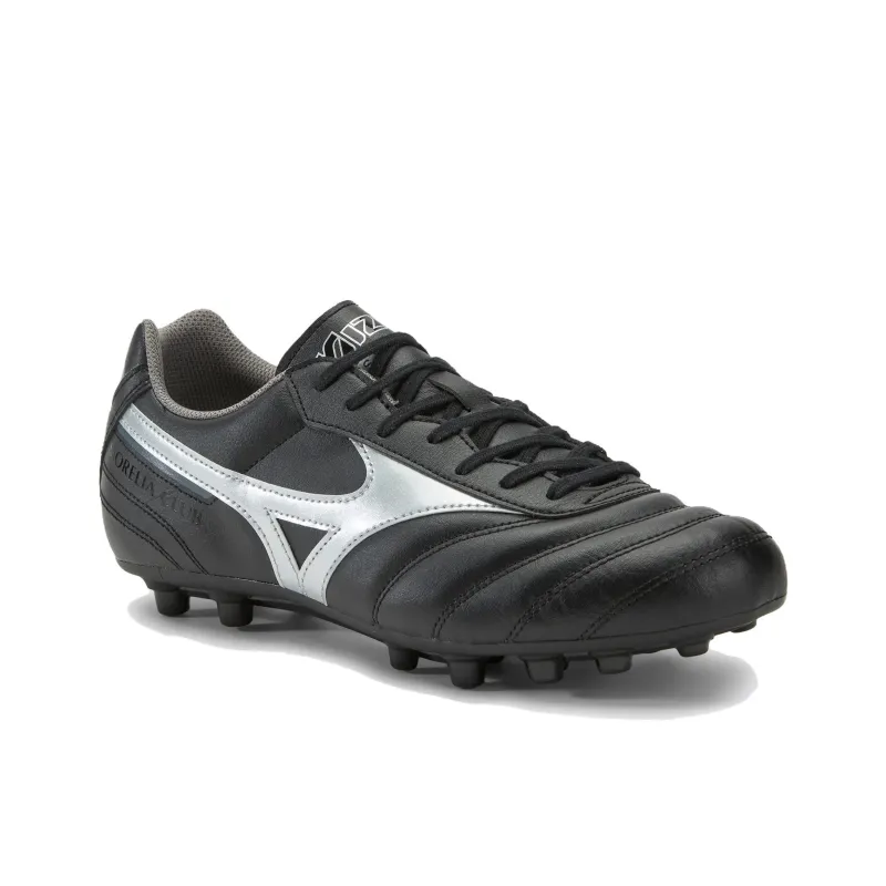 Mizuno MORELIA 2 AG Rubber Short Studs Artificial Ground Cushioning Slip Resistant Soccer Shoes Men's Black-2
