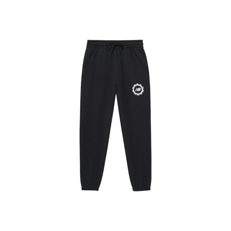 New Balance Sport Seasonal Knitted Sports Pants Men's Black-0