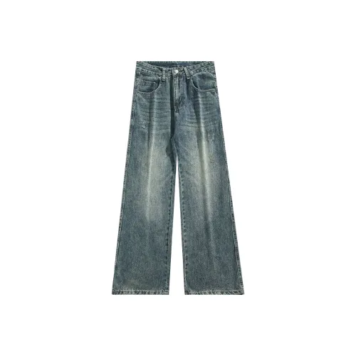 Menglaini Jeans Unisex