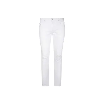 BALMAIN Jeans Men White