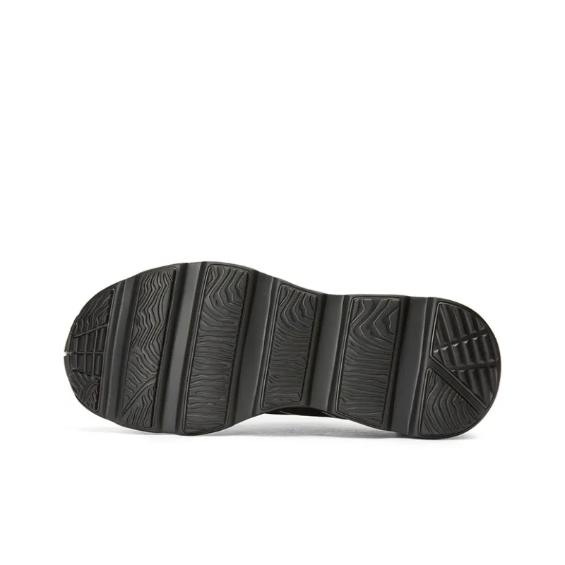 GOLDLION Cushioning Slip Resistant Support Outdoor Shoes Men's Black-4