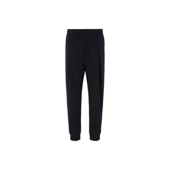 EMPORIO ARMANI Pleated Jersey Track Pants