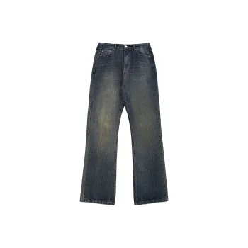 ANYWEARLAB Jeans Unisex Vintage Washed Blue