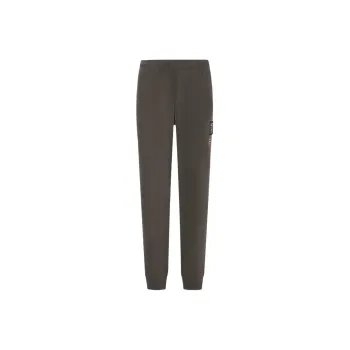 EMPORIO ARMANI EA7 FW23 Knitted Sweatpants Men's Dark Coffee