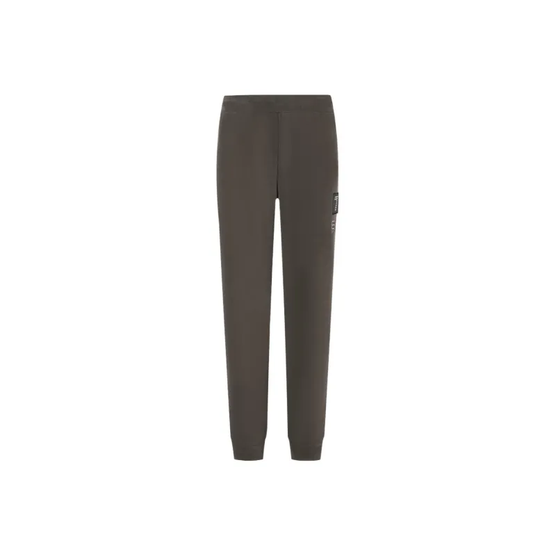 EMPORIO ARMANI EA7 FW23 Knitted Sweatpants Men's Dark Coffee-0