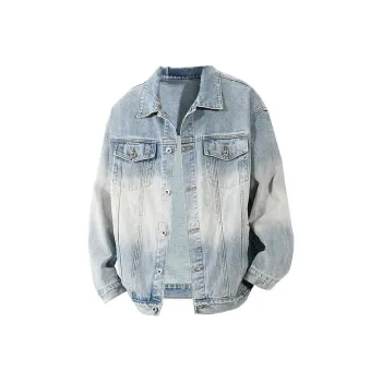 RAP PANDA Jackets Coats Unisex Light Blue