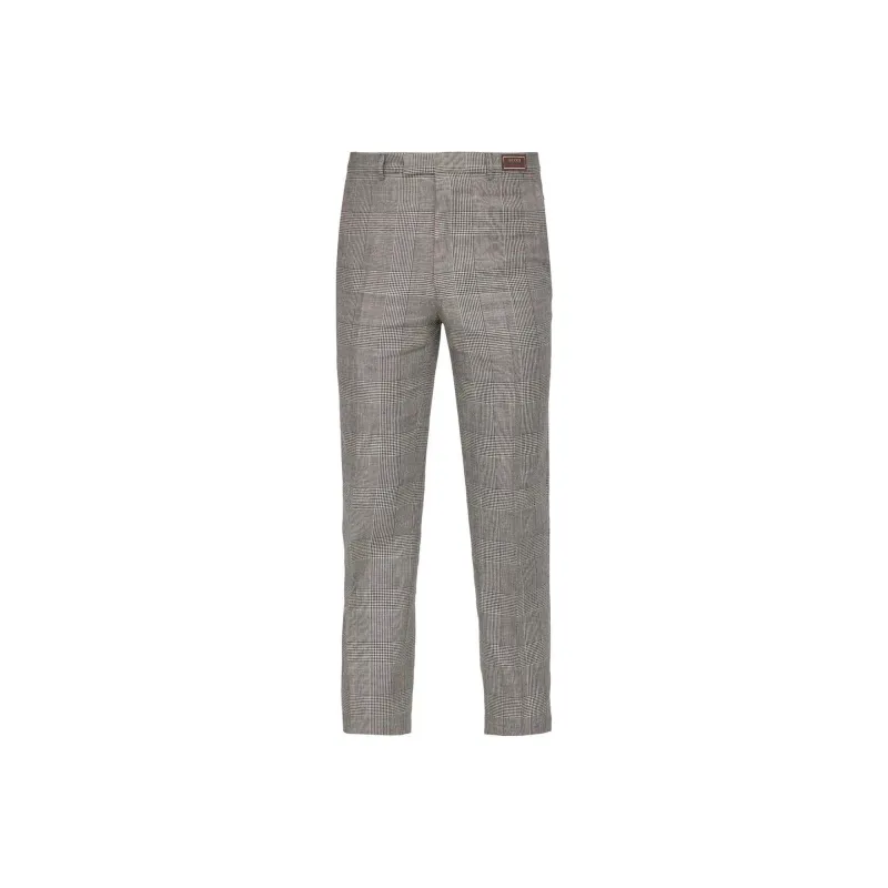 GUCCI Prince Of Wales Tailored Trousers-0