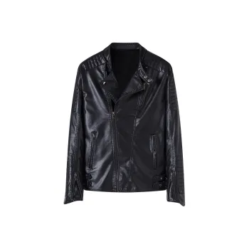 LISENPOK Leather Jackets Unisex