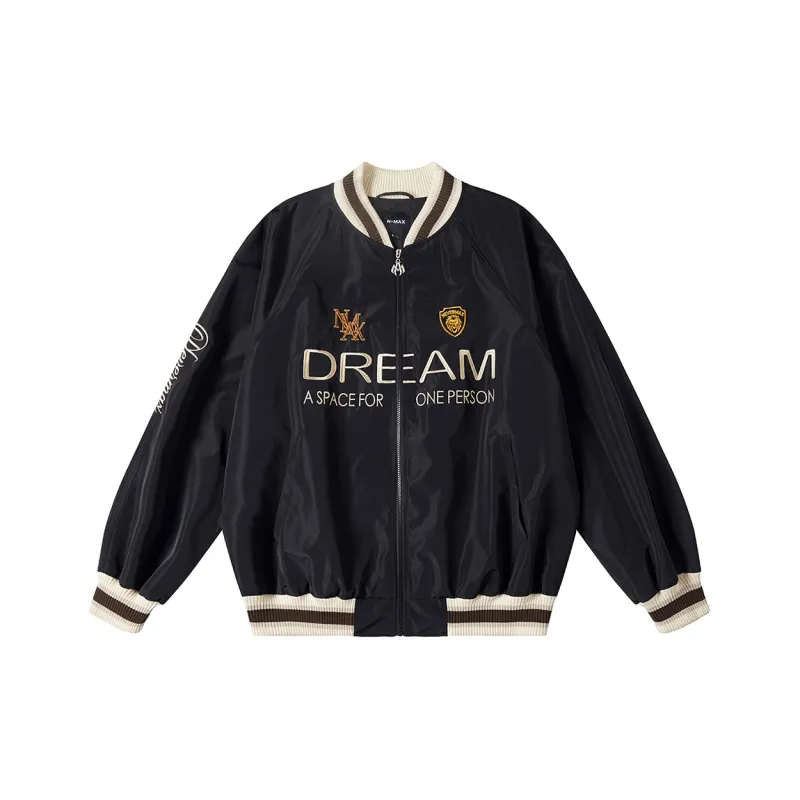 N MAX Jackets Unisex Black American Vintage Black-0