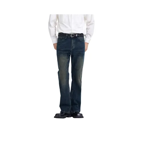 WILD LEADER Jeans Men's Vintage Blue [NKW4238U92]