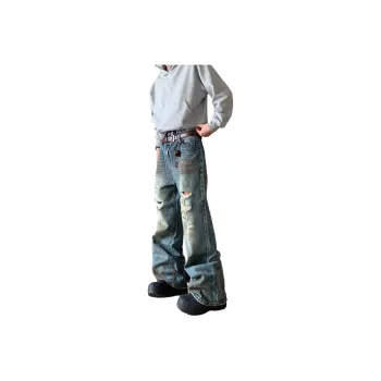 CORNILOT Jeans Unisex Vintage Blue