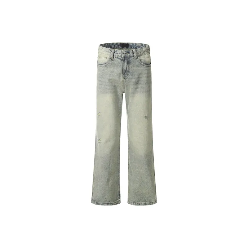 GBXM Jeans Unisex Yellow Mud Blue-0
