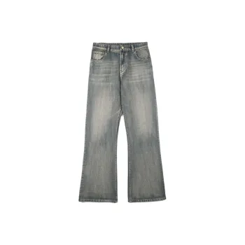 FAVEPOP Jeans Unisex Vintage Blue