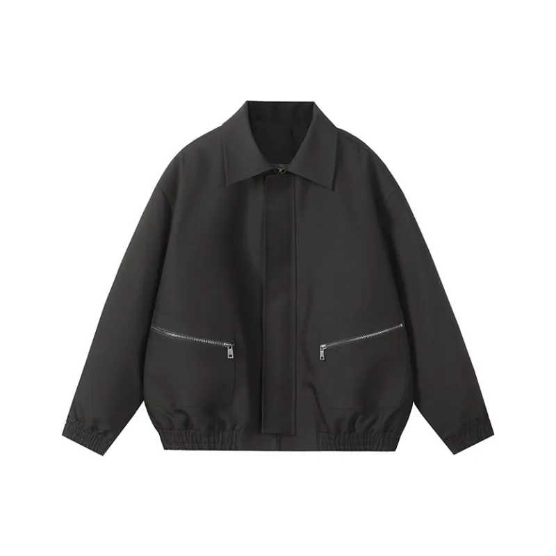 LA'T.WEEKEND Jackets Coats Unisex Black-0