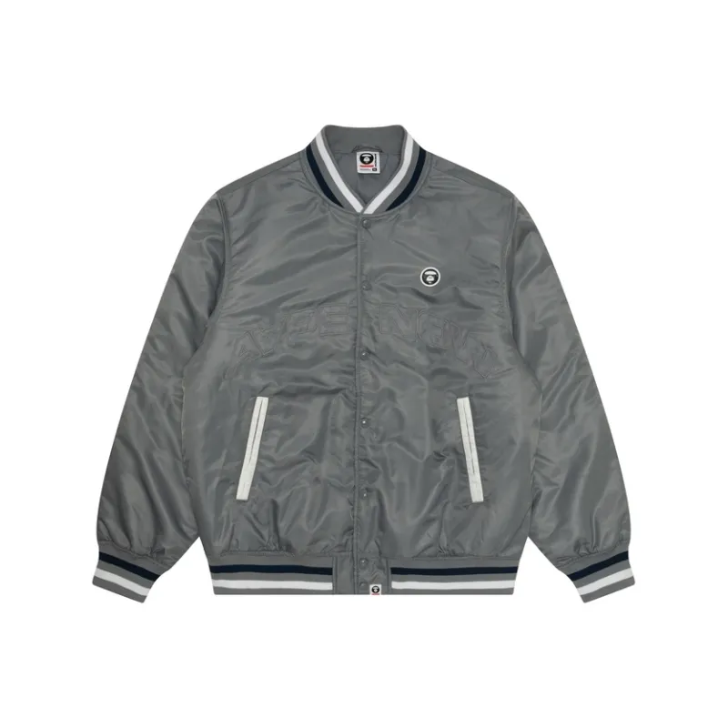 Aape Logo patch Bomber Jacket-4