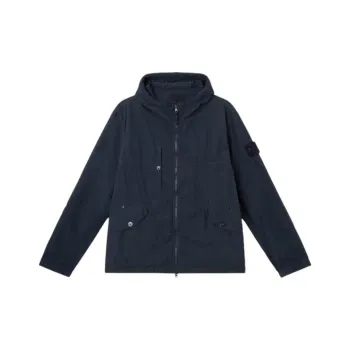 STONE ISLAND Zipped Hooded Jacket