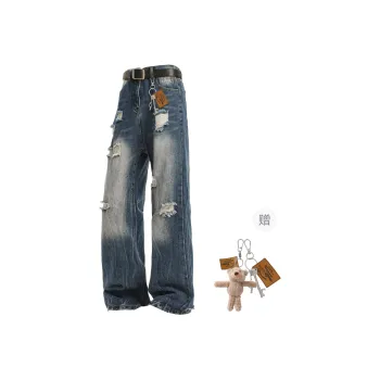 HOKLV Jeans Unisex
