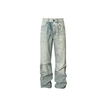 OKME Jeans Unisex Blue