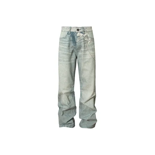 OKME Jeans Unisex Blue