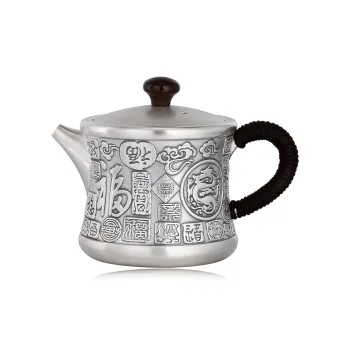 Yu Yin 999 Fine Silver Teapot Unisex