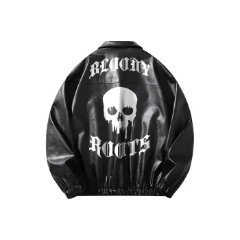 Ice Flying Leather Jacket Unisex