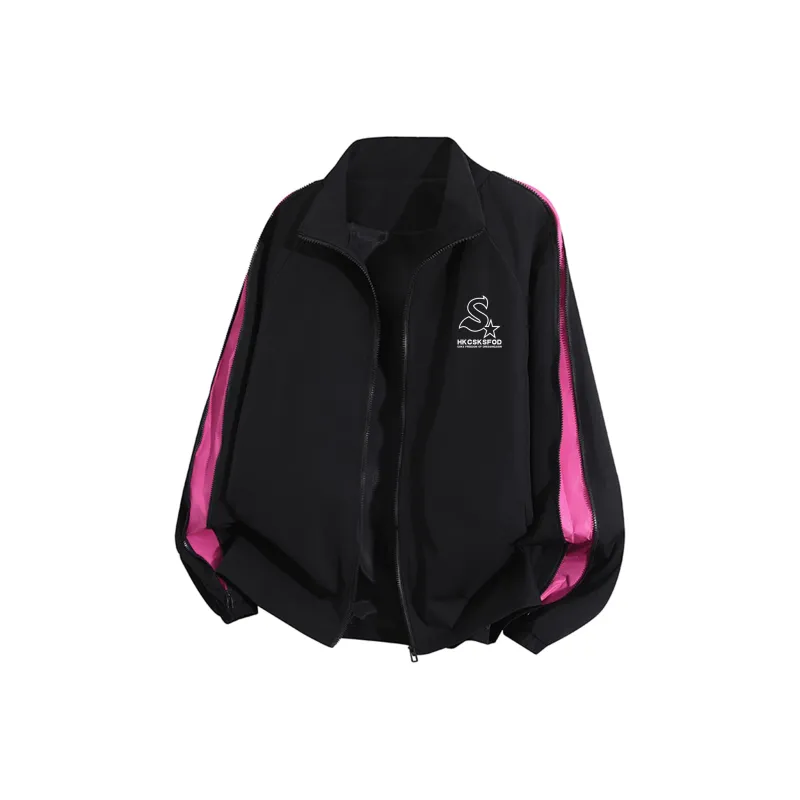 CSKS Jackets Coats Unisex Rose Red Star Red-8