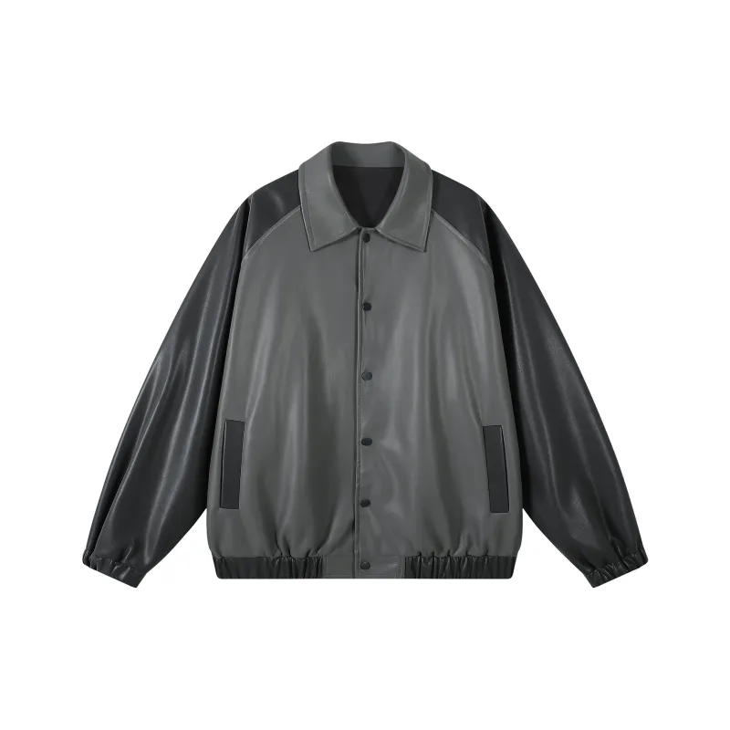 Find Yourself Leather Jacket Unisex-6